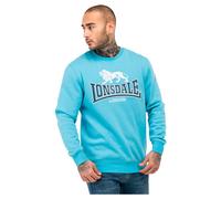 Lonsdale Sweatshirt Lawins Herren Rundhals Normale Passform Blau/Weiß/Navy XXL