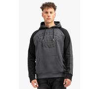 Lonsdale - Linnfoots Anthracite/Black - Hoodie - Grau - XL - 65% Baumwolle, 35% Polyester,Schweiß Grau XL