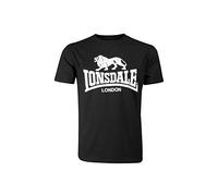 Lonsdale Logo T-Shirt (DE/NL/SE/PL, Alphanumerisch, XXL, Regular, Regular, Black)