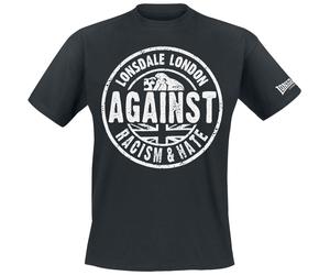 Lonsdale London Against Racism T-Shirt schwarz in M