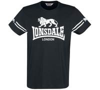 Lonsdale London T-Shirt Aldeburgh Männer 100% Baumwolle Schwarz XL