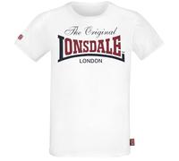 Lonsdale London Aldingham T-Shirt weiß in XL