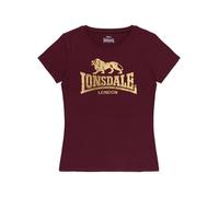 Lonsdale London Bantry T-Shirt burgund in XS