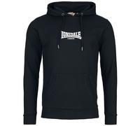 Lonsdale Beetham Hoodie schwarz/weiß - M