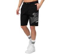 Lonsdale London Herren-Short Chilley - 60% Baumwolle/40% Polyester schwarz XL