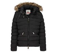 Lonsdale London Damen APPLEDORE Ladies Hooded Winterjacket, Black, XS