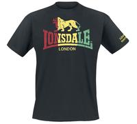 Lonsdale Freedom Short Sleeve T-shirt Schwarz L Mann (Herstellerartikelnummer: 115078-1000-L)