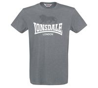 Lonsdale London Gargrave T-Shirt anthrazit in L