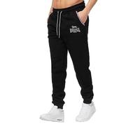 Lonsdale London Herren Giffordland Jogginghose Shorts, Schwarz, L EU