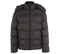 Lonsdale London Herren Men Hooded Winterjacket Kellan, Black, M, 113662