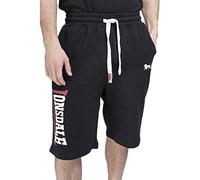 Lonsdale Sidemouth Sweat Shorts Schwarz 4XL Herren