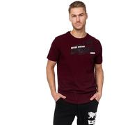 Lonsdale London Herren Walkley Regular Fit T-Shirt, Vintage Oxblood, L