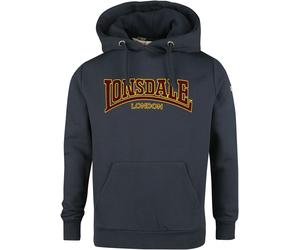 Lonsdale London Hooded Classic LL002 Kapuzenpullover blau in S