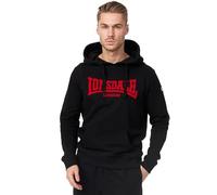 Lonsdale Kapuzenpullover One Tone Schwarz – Herren Größe XL