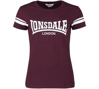 Lonsdale London KILLEGRAY T-Shirt dunkelrot in XL