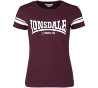 Lonsdale London KILLEGRAY T-Shirt dunkelrot in XS