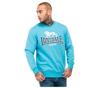 Lonsdale Herren Rundhals Sweatshirt Normale Passform LAWINS Blue/White/Navy L
