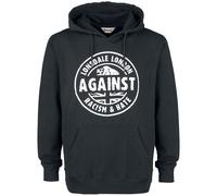 Lonsdale Kapuzensweatshirt LINFORD, mit tollem Frontprint XXL schwarz Herren Sweatshirts -jacken XXL black