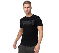 Lonsdale T-Shirt Kai Kurzarm Logo 100% Baumwolle Schwarz XL Männer
