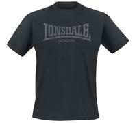 Lonsdale London Logo Kai T-Shirt schwarz in L