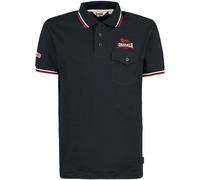 Lonsdale London Lynton Poloshirt schwarz in L