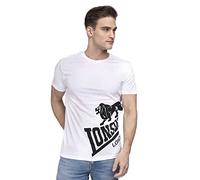 Lonsdale London Mens DEREHAM T-Shirt, White, XXXL