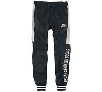 Lonsdale London Mens LEGBOURNE Casual Pants, Black, Extra Large