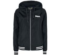 Blouson LONSDALE "MERIDEN" Gr. XS, schwarz Damen Jacken Blouson Blousonjacke Übergangsjacken (15538913-XS)