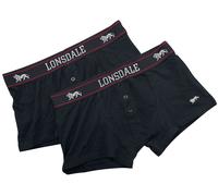 Lonsdale London Oakworth Boxershort schwarz in XXL