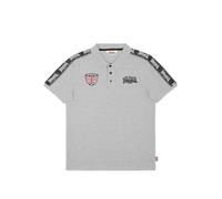 Lonsdale Pelton Short Sleeve Polo Grau XL Mann