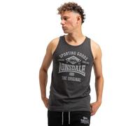 Lonsdale London Pilton Herren-Tank-Top - grau L