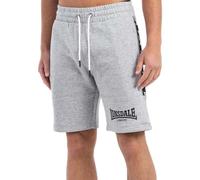 Lonsdale Herren Shorts normale Passform SCARVELL, Marl Grey/Black/White, XXL, 117566
