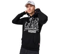 Lonsdale London Tadley Herren-Kapuzenpullover - schwarz 3XL