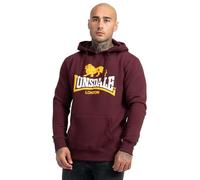 Lonsdale Kapuzenpullover Thurning Rot Größe S Herren