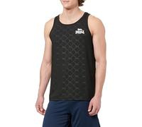 Lonsdale Male-Adult Sandringham Funktionssinglet, Black/White, L EU