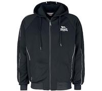 Lonsdale Men's ACHAVANICH Hooded Sweatshirt, Black/White, XXL