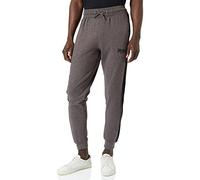 Lonsdale Men's CHIVELSTONE Jogginghose, Marl Ash/Black, L