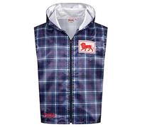 Lonsdale Men's CLUTTON Equipment, Navy/Red/White, S