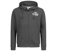 Lonsdale Men's Daventry Kapuzensweatjacke, Marl Anthracite, XL