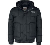 Lonsdale Dollagh Jacket Schwarz 2XL Mann (Herstellerartikelnummer: 117301-Black/Grey-XXL)