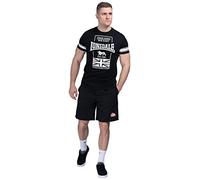 Lonsdale Shorts Dunbeath Beachshorts normale Passform Black/White/Red-L