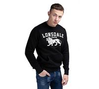 Lonsdale Sweatshirt Kersbrook Schwarz Herren XL