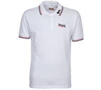 Lonsdale Mens Lion Weiss/Rot Polohemden L