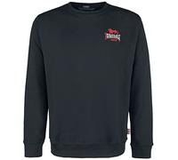 Lonsdale London Lympstone Pullover in Gr. L in Schwarz
