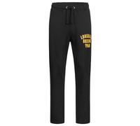 Lonsdale Men's METHILHILL Dress Pants, Black/Yellow, L