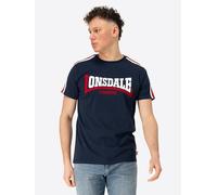 Lonsdale Merryn Short Sleeve T-shirt Blau 3XL Herren