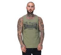 Lonsdale Moston Sleeveless T-shirt 2 Units Grün XL Mann