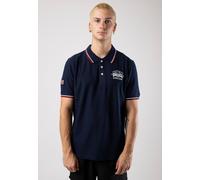 Lonsdale - Moyne Navy/Red/White - Polo - Blau - XL - 100% Baumwolle,Baumwolle Blau XL