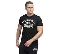 Lonsdale T-Shirt Original Regular Fit Unisex Schwarz 2XL