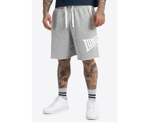 Lonsdale - Polbathic Marl Grey - Shorts - Grau - L - 90% Baumwolle, 10% Viskose Grau L